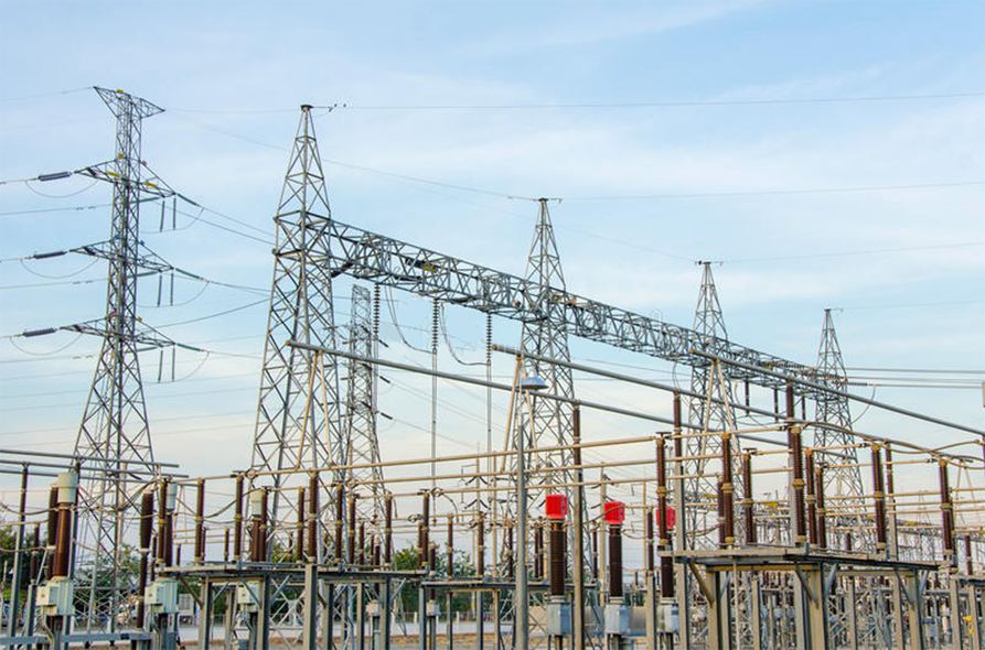 transmission lines and station